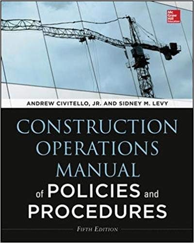  دانلود کتاب Construction Operations Manual Of Policies And Procedures, 2014 - دانلود کتاب های دانشگاهی