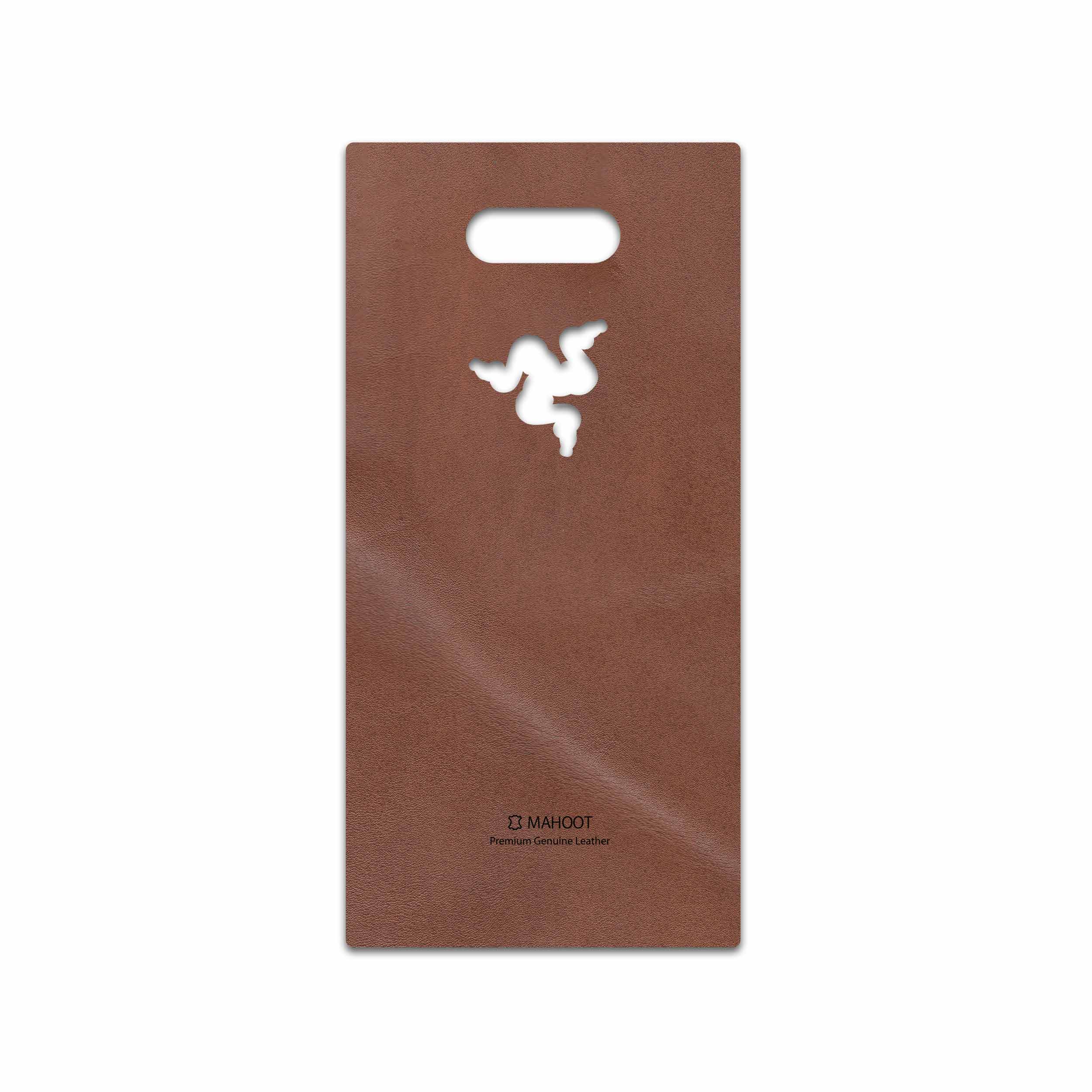 برچسب پوششی ماهوت مدل Matte_Natural_Leather مناسب برای گوشی موبایل ریزر Phone 2