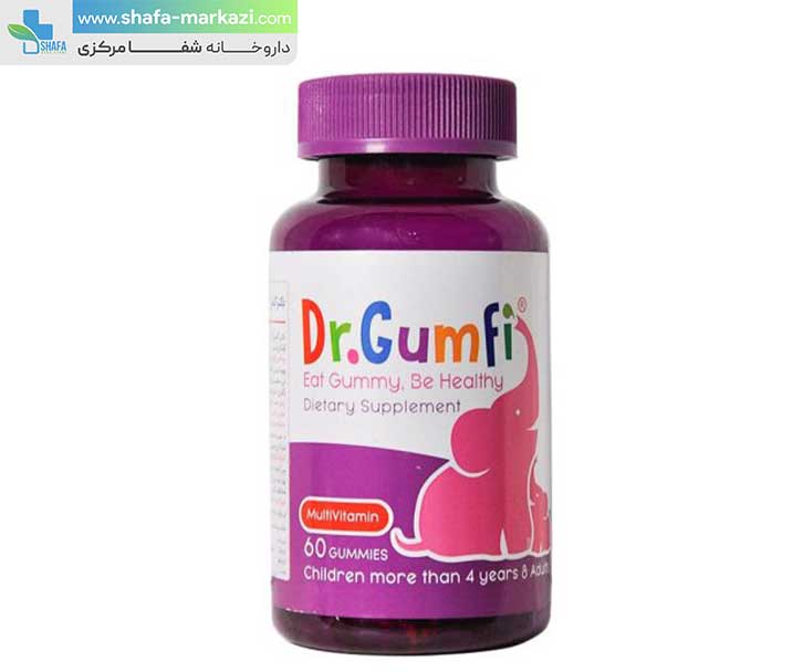 پاستیل مولتی ویتامین دکتر گامفی زیست تخمیر | ZIST TAKHMIR dr gumfi chewable multivitamin gummies