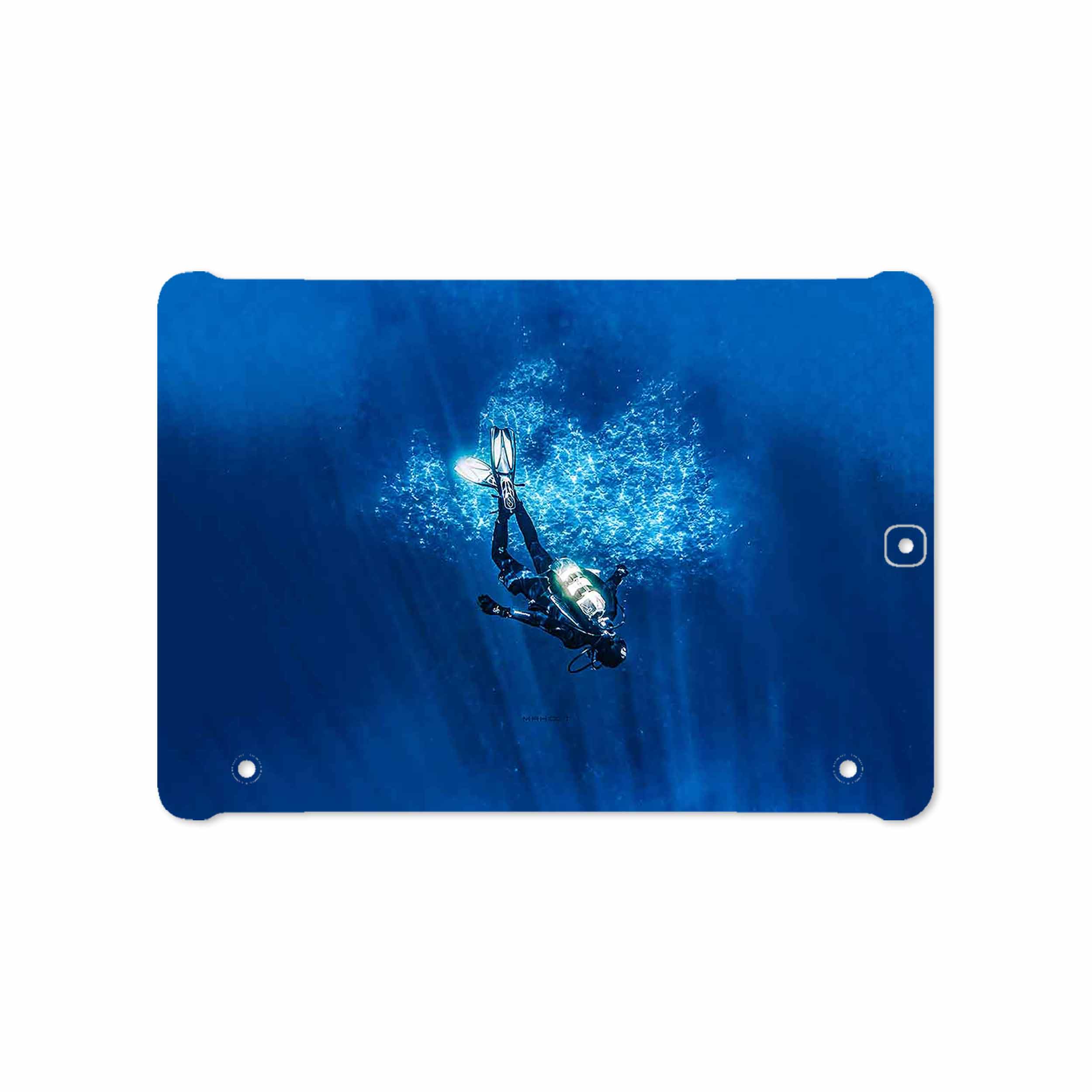 برچسب پوششی ماهوت مدل Scuba Diving مناسب برای تبلت سامسونگ Galaxy Tab S2 9.7 2016 T813N