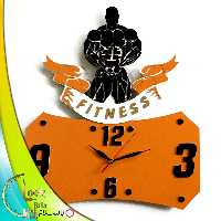 ساعت دیواری طرح بدنسازی مردانه کد 94