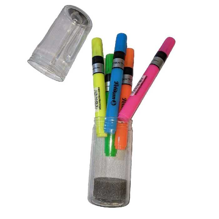 ماژیک علامت گذار پلیکان کد 5 بسته 5 عددی