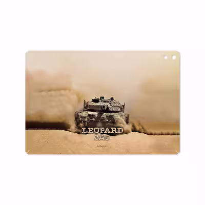 برچسب پوششی ماهوت مدل Leopard 2A5 tank مناسب برای تبلت اچ تی سی Nexus 9 2014