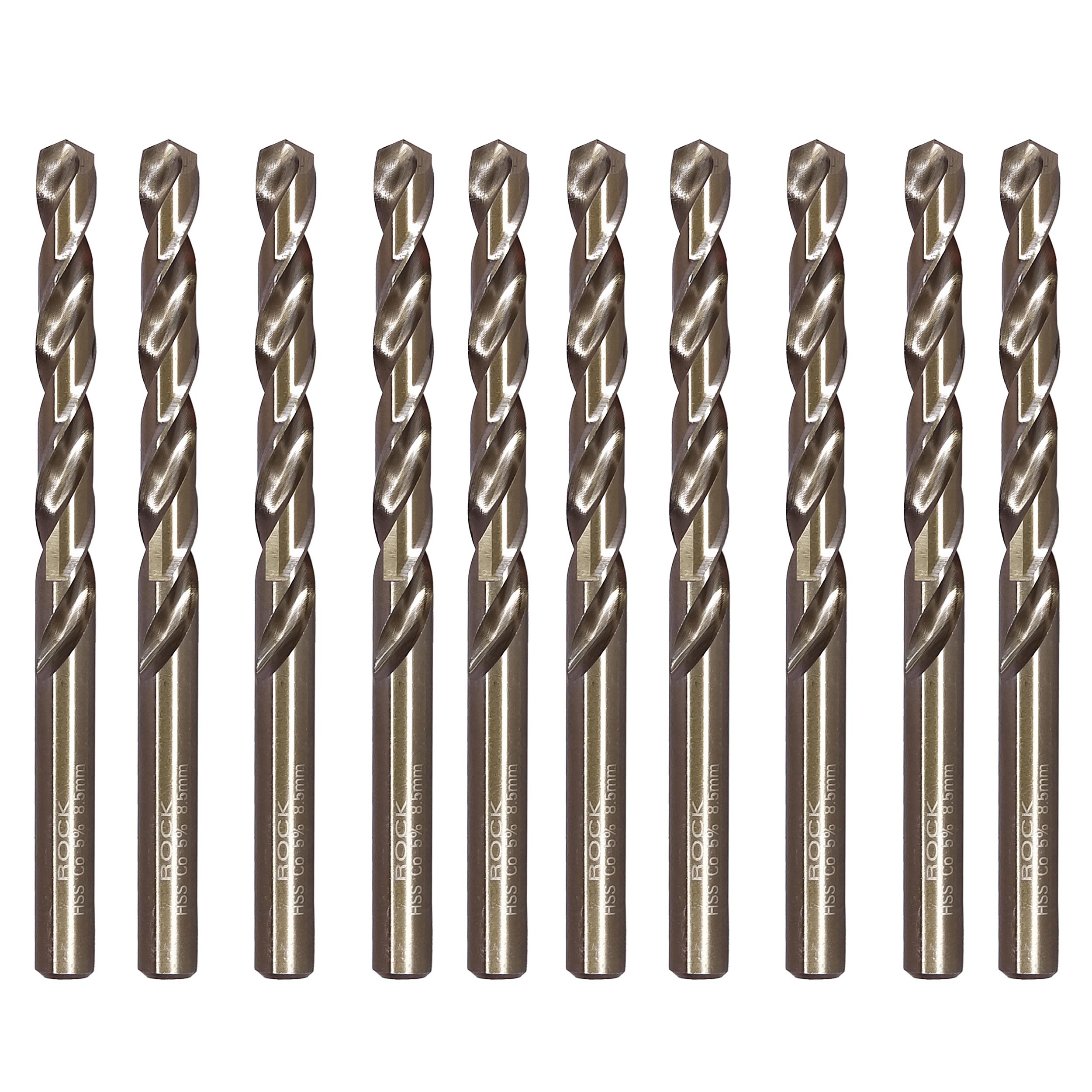 مته فلز کبالت راک مدل MMA-RC8.5mm سایز 8.5 میلی متر مجموعه 10 عددی