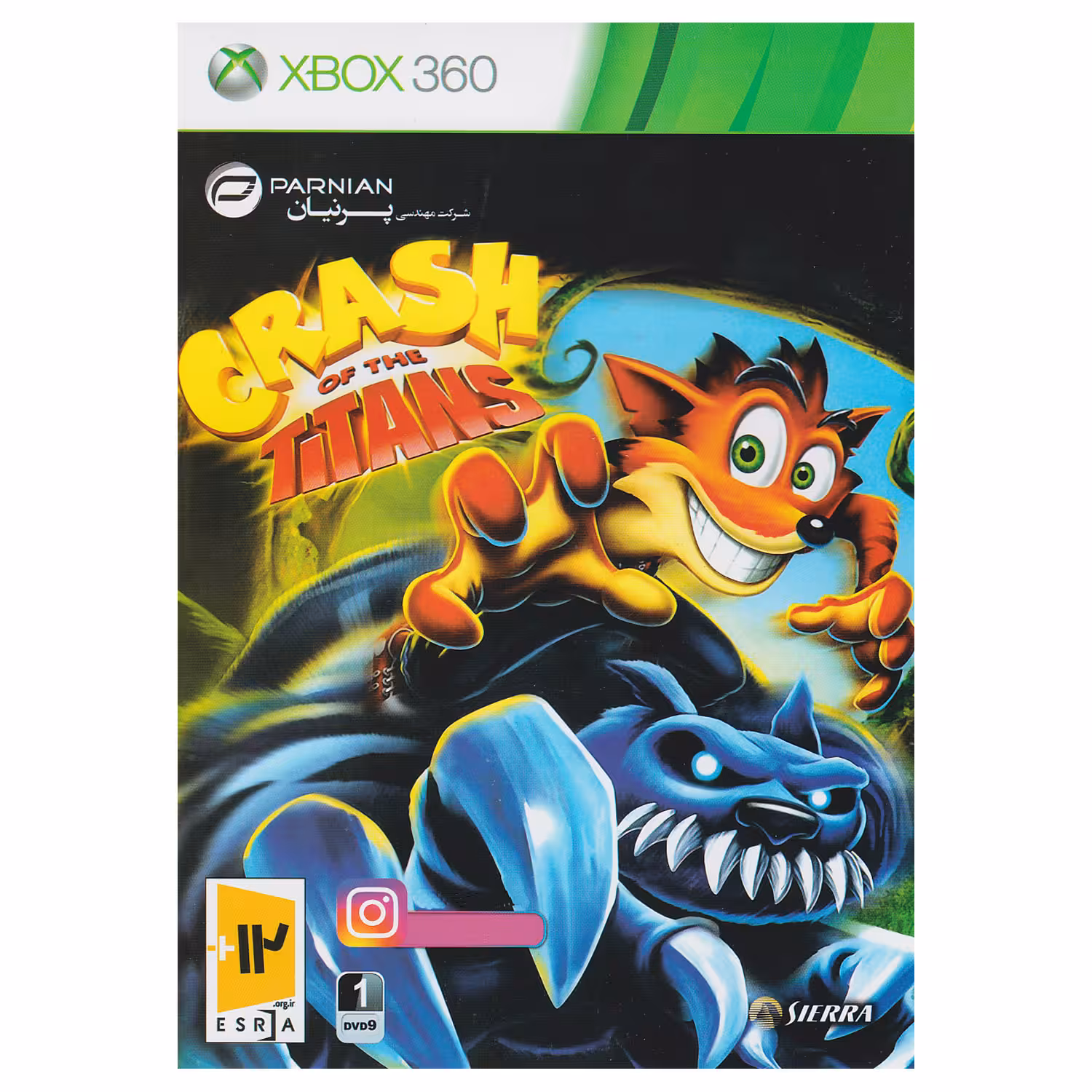 بازی Crash of The Titans مخصوص Xbox360