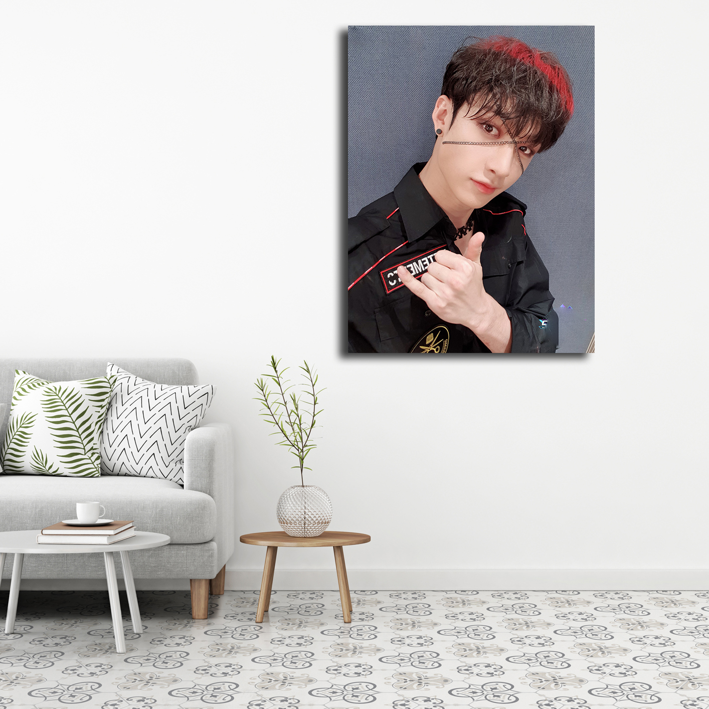 تابلو شاسی مدل bang chan کد 43