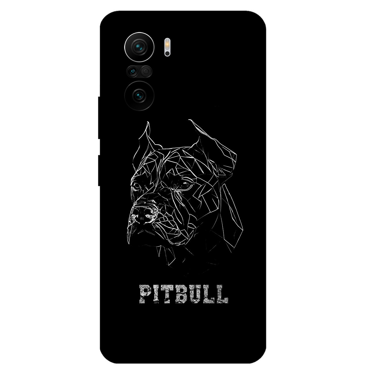 کاور مگافون طرح پیتبول مدل 1883 مناسب برای گوشی موبایل شیائومی Mi 11i 5G / 11X / 11 X Pro 