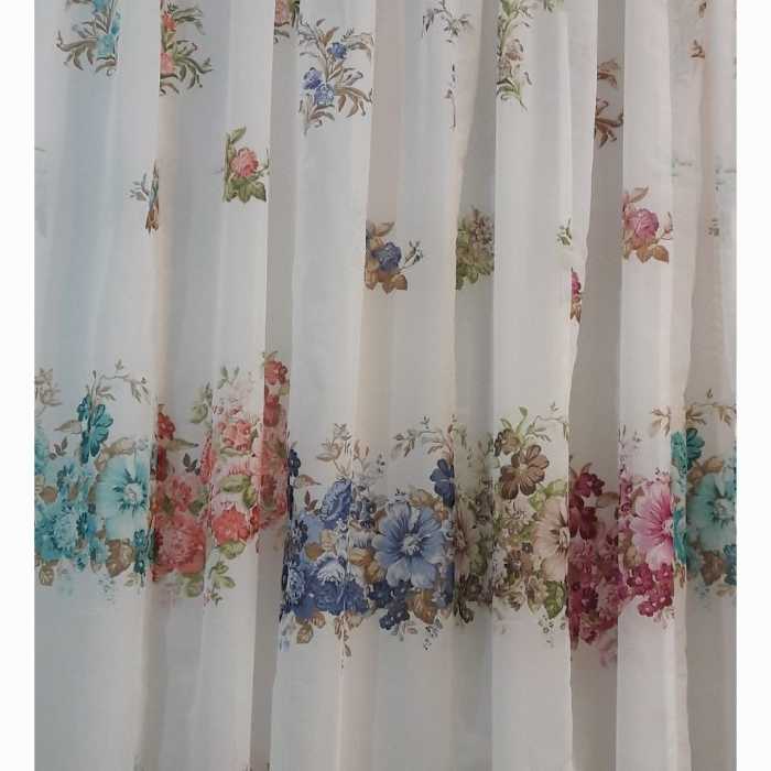 پرده ارزان.5تیکه مناسب جلو دری.محافظ عبور حشرات.حریر طرحدار جنس عالی