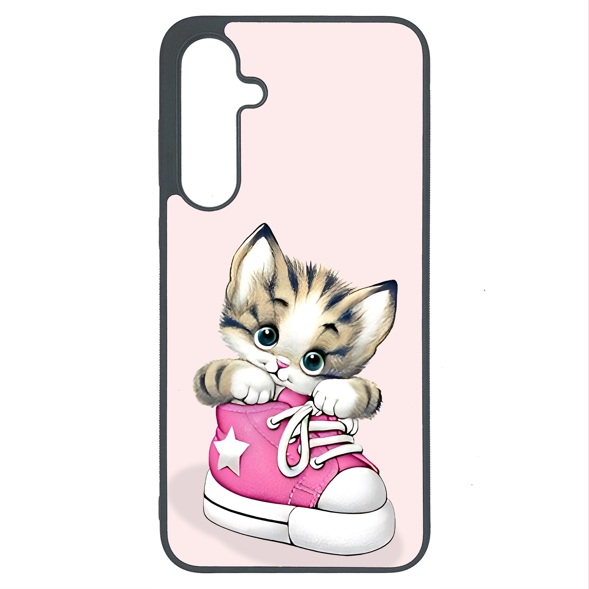 کاور طرح بچه گربه کد G-120 مناسب برای گوشی موبایل سامسونگ Galaxy A35 | دیجی قاب دونی
