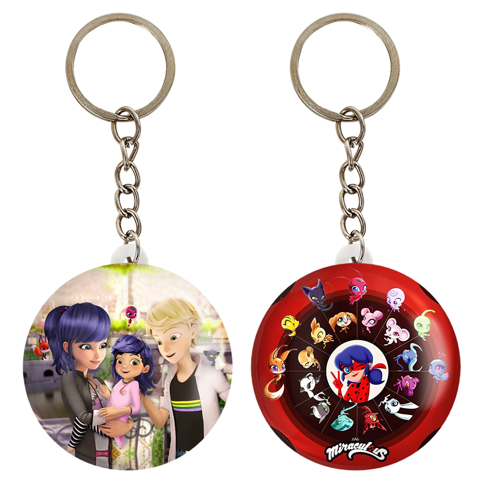 جاکلیدی خندالو مدل دختر کفشدوزکی و پسر گربه ای کد 34733474 مجموعه 2 عددی