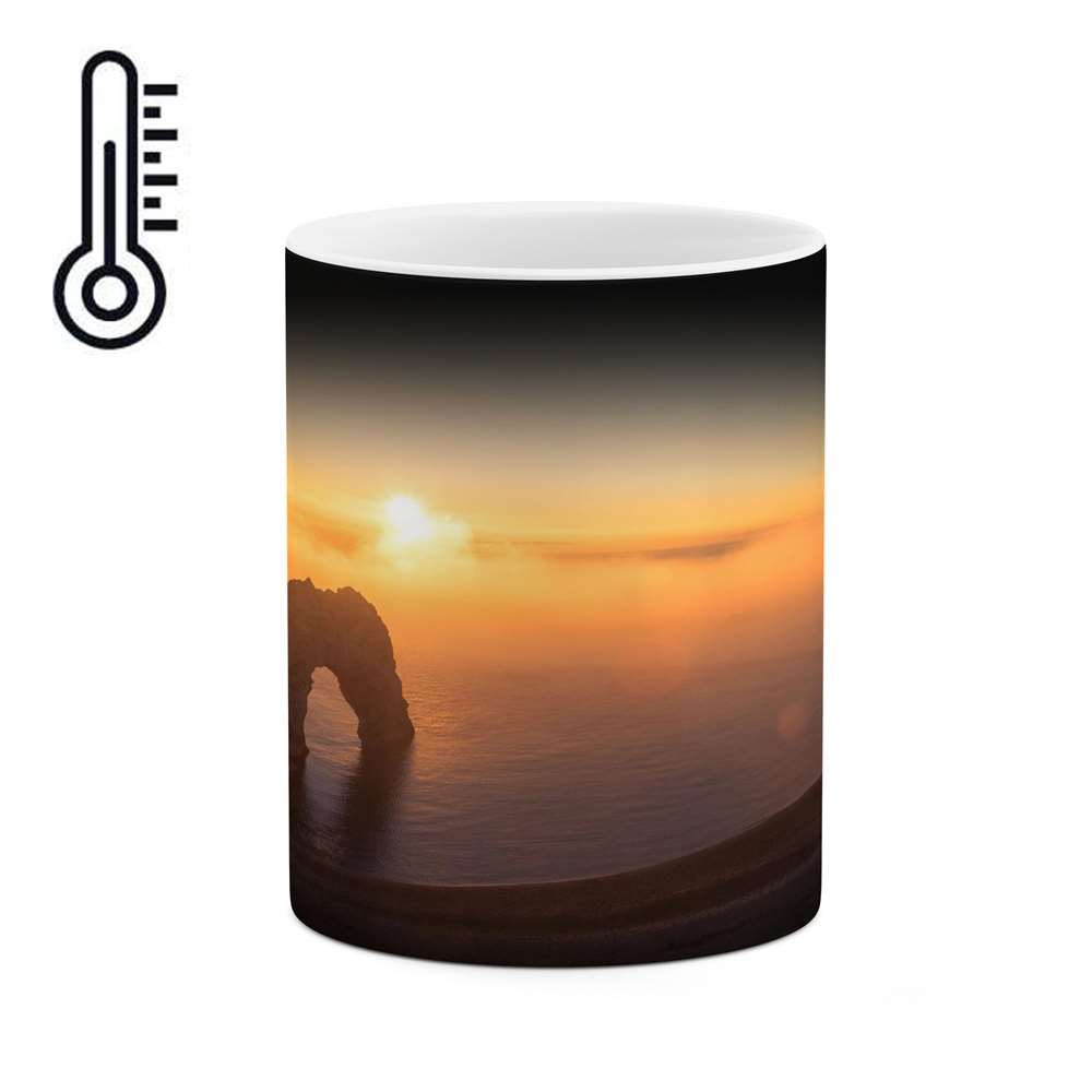 ماگ حرارتی کاکتی طرح غروب مدل mgh17306