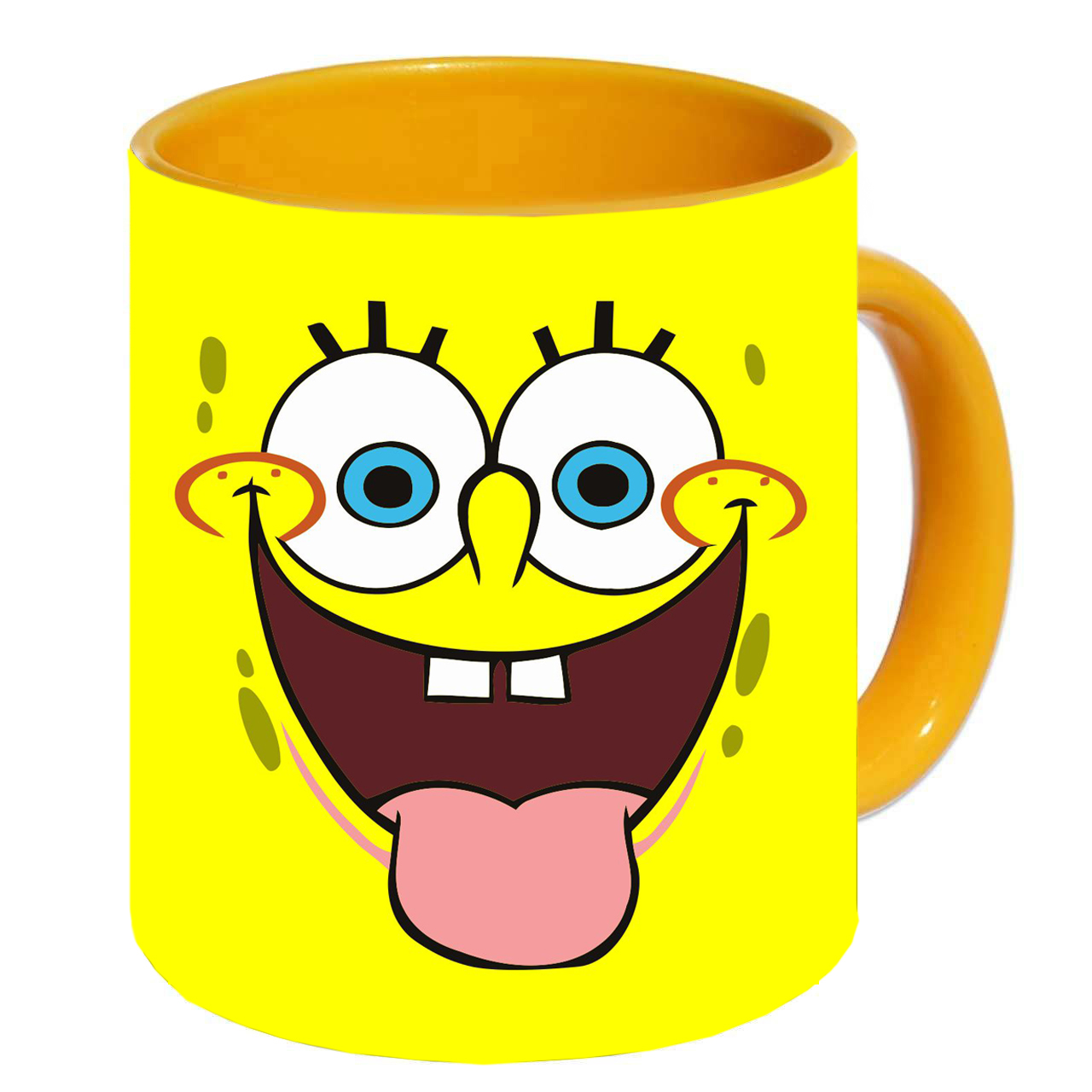 ماگ طرح لبخند باب اسفنجی کد 275