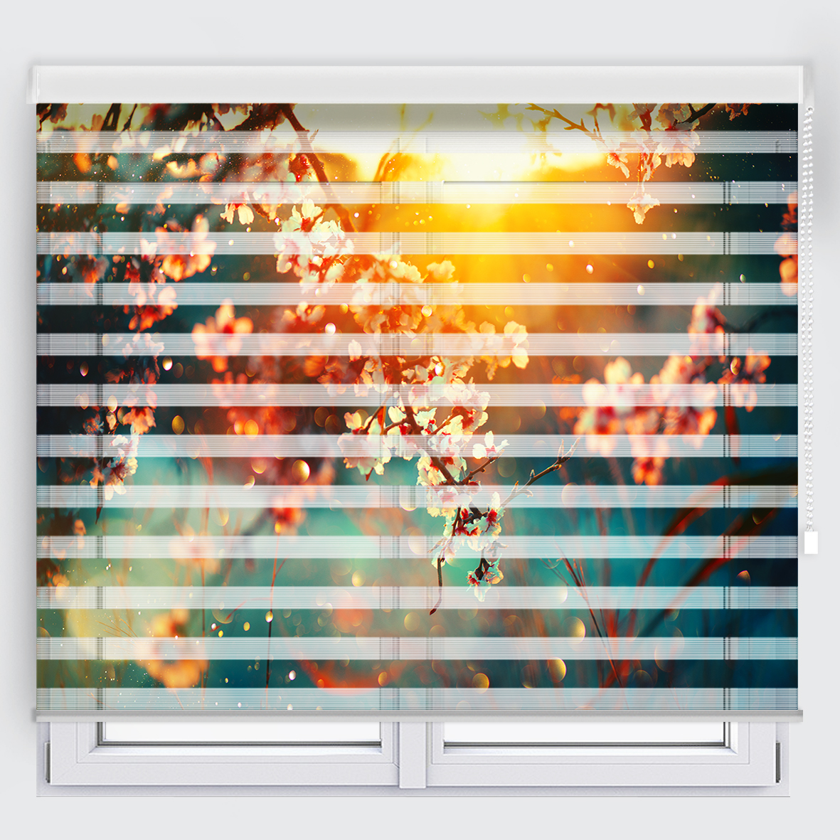 پرده زبرا مدل TD-69 سایز 110x180 سانتی متر