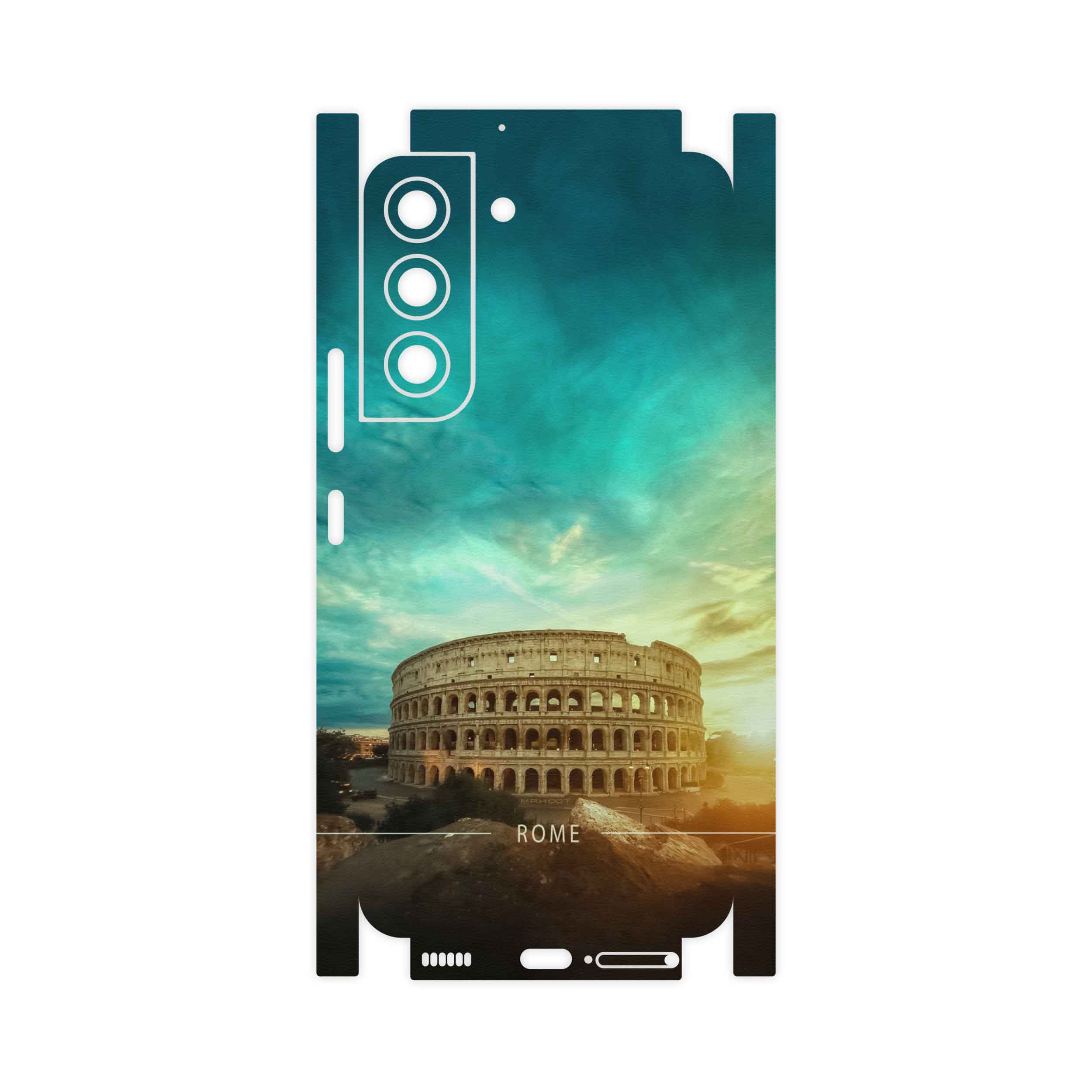 برچسب پوششی ماهوت مدل Rome-City-FullSkin مناسب برای گوشی موبایل سامسونگ Galaxy S22 5G