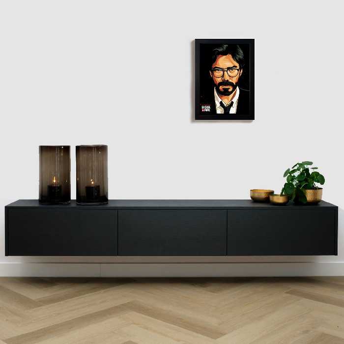 تابلو مدل سریال مانی هایست money heist la casa de papel B381