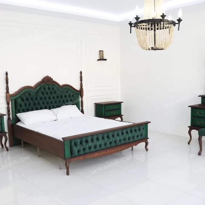 سرویس خواب دونفره جدید زمرد (ارسال با باربری پس کرایه)