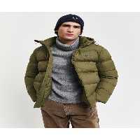 کاپشن سبز مردانه کت هود اورجینال Gant