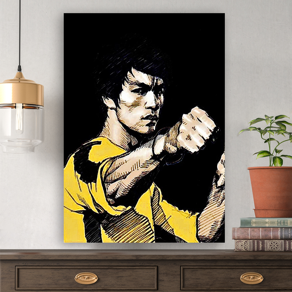 تابلو شاسی طرح بروسلی کد bulud-fl239