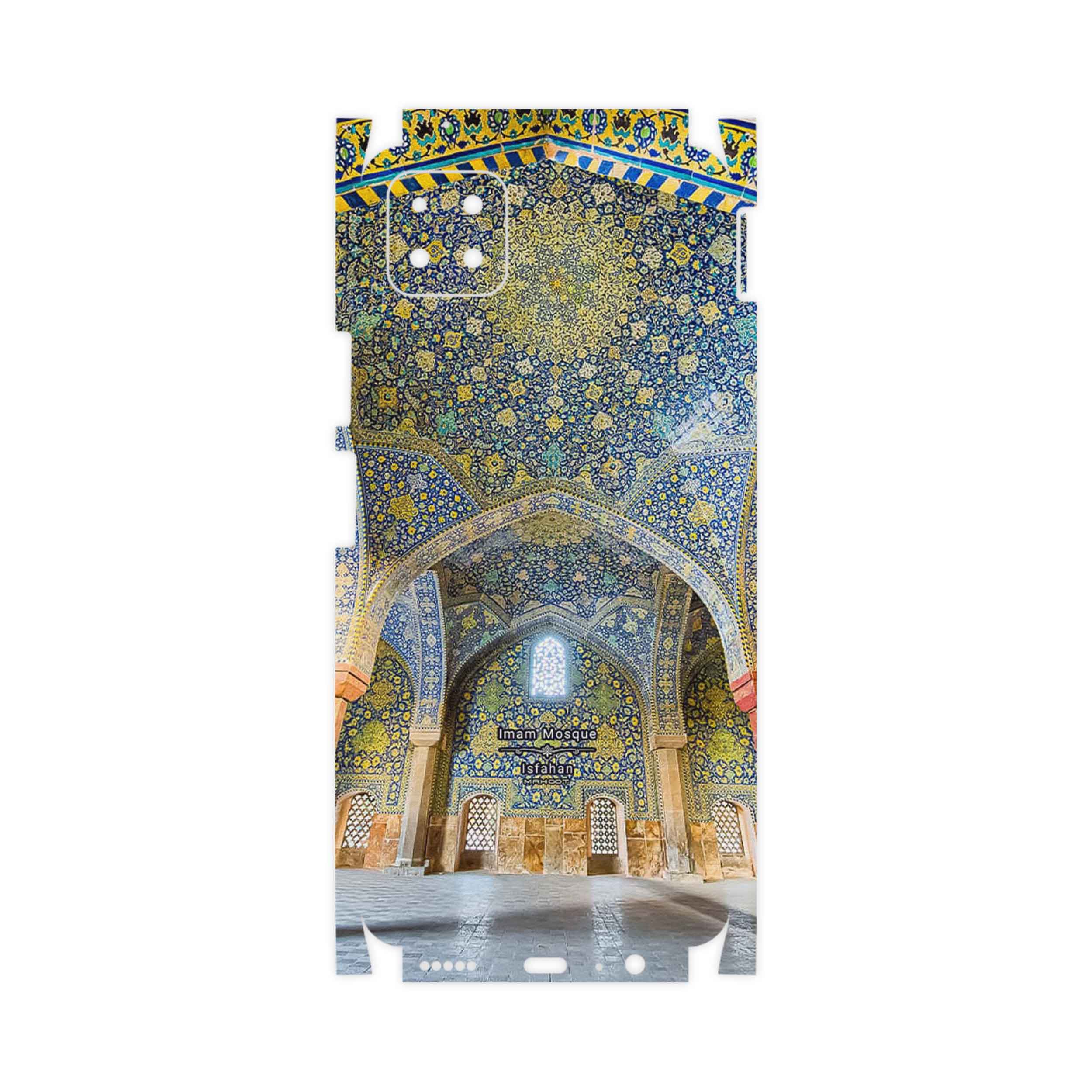برچسب پوششی ماهوت مدل Imam Mosque in Isfahan-FullSkin مناسب برای گوشی موبایل هوآوی Nova Y60