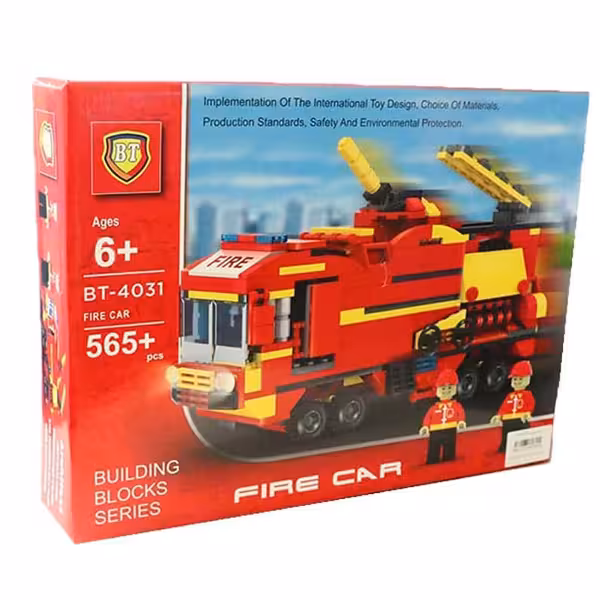 ساختنی مدل ماشین آتش نشان کد BT-4031