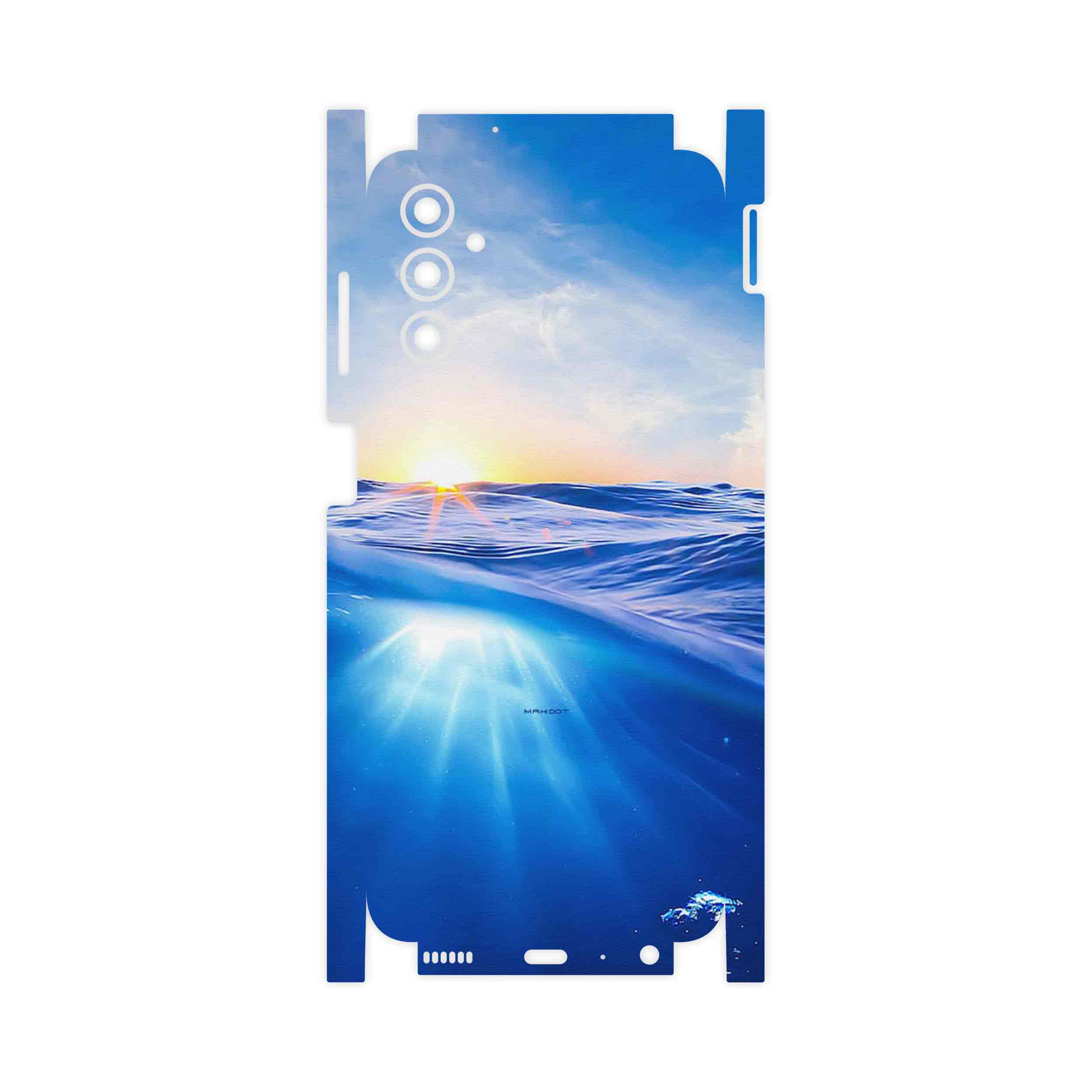 برچسب پوششی ماهوت مدل Ocean-FullSkin مناسب برای گوشی موبایل سامسونگ Galaxy M13 (India)