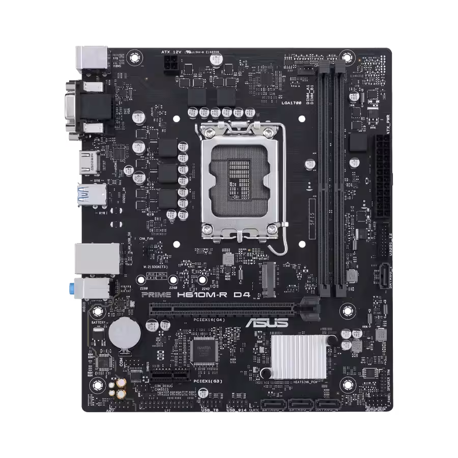 مشخصات، قیمت و خرید مادربورد ایسوس مدل ASUS Motherboard PRIME H610 M-R DDR4