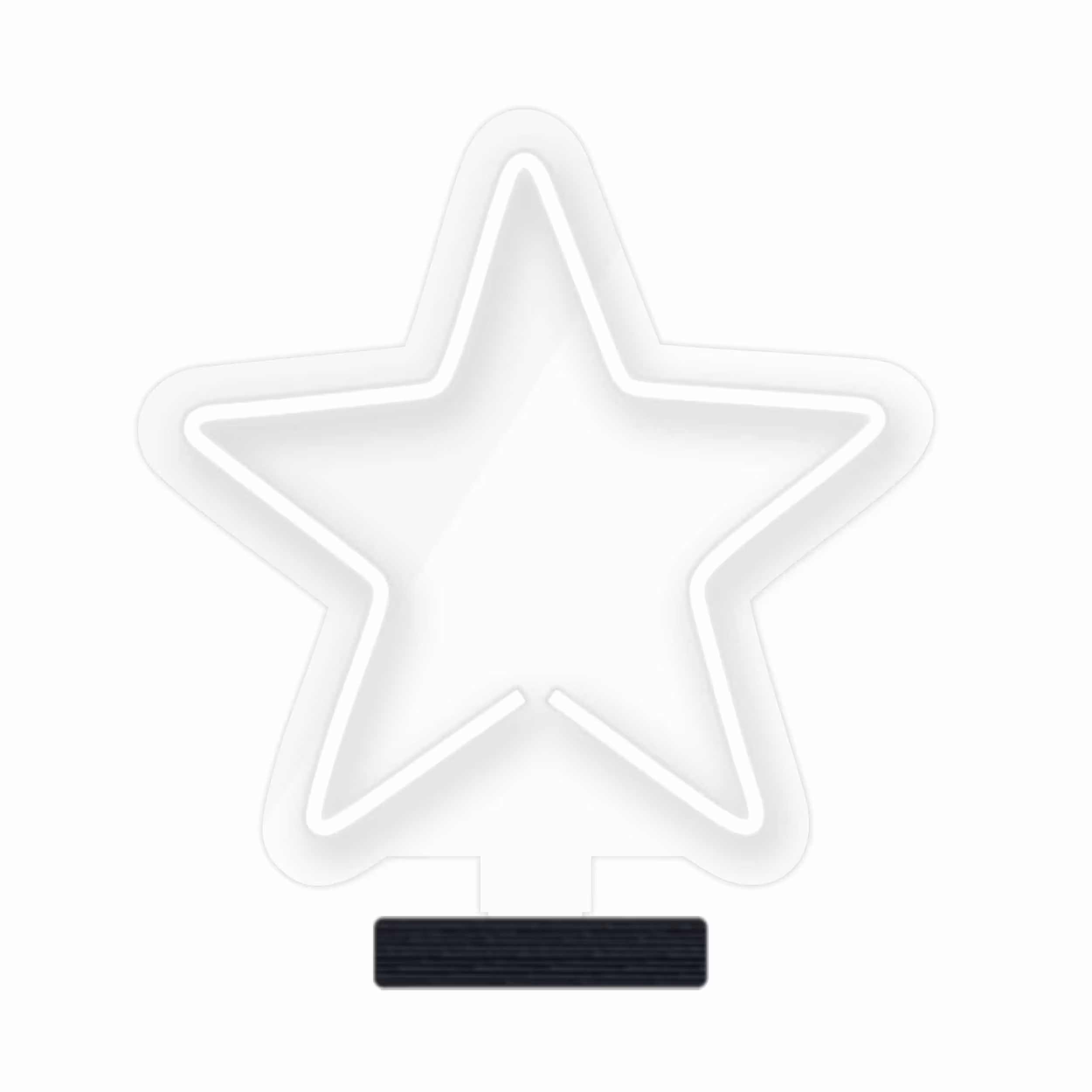 چراغ رومیزی ریموت دار مدل STARS-GL_WHT-GLASS
