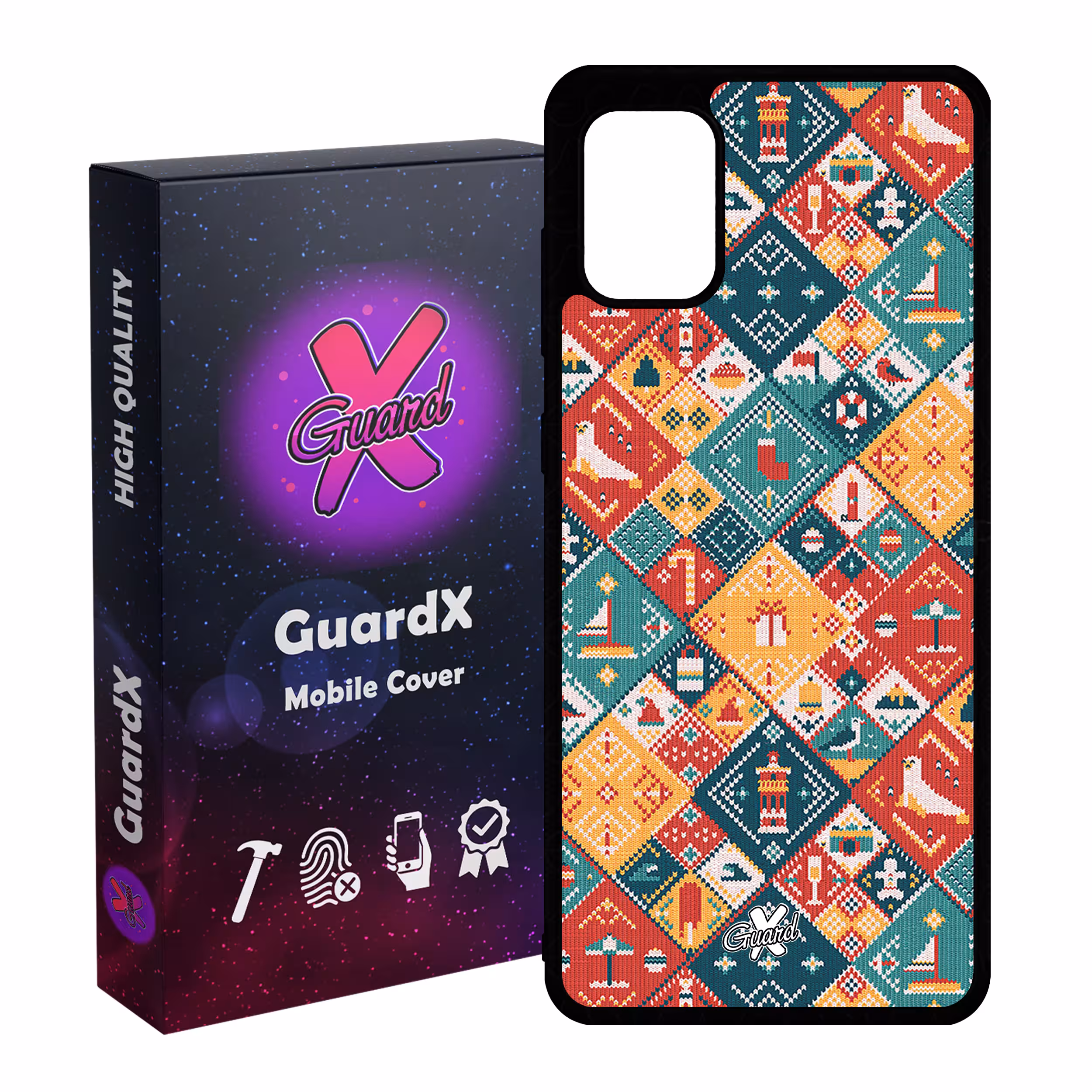 کاور گارد ایکس طرح Pattern مدل Glass10168 مناسب برای گوشی موبایل سامسونگ Galaxy A31