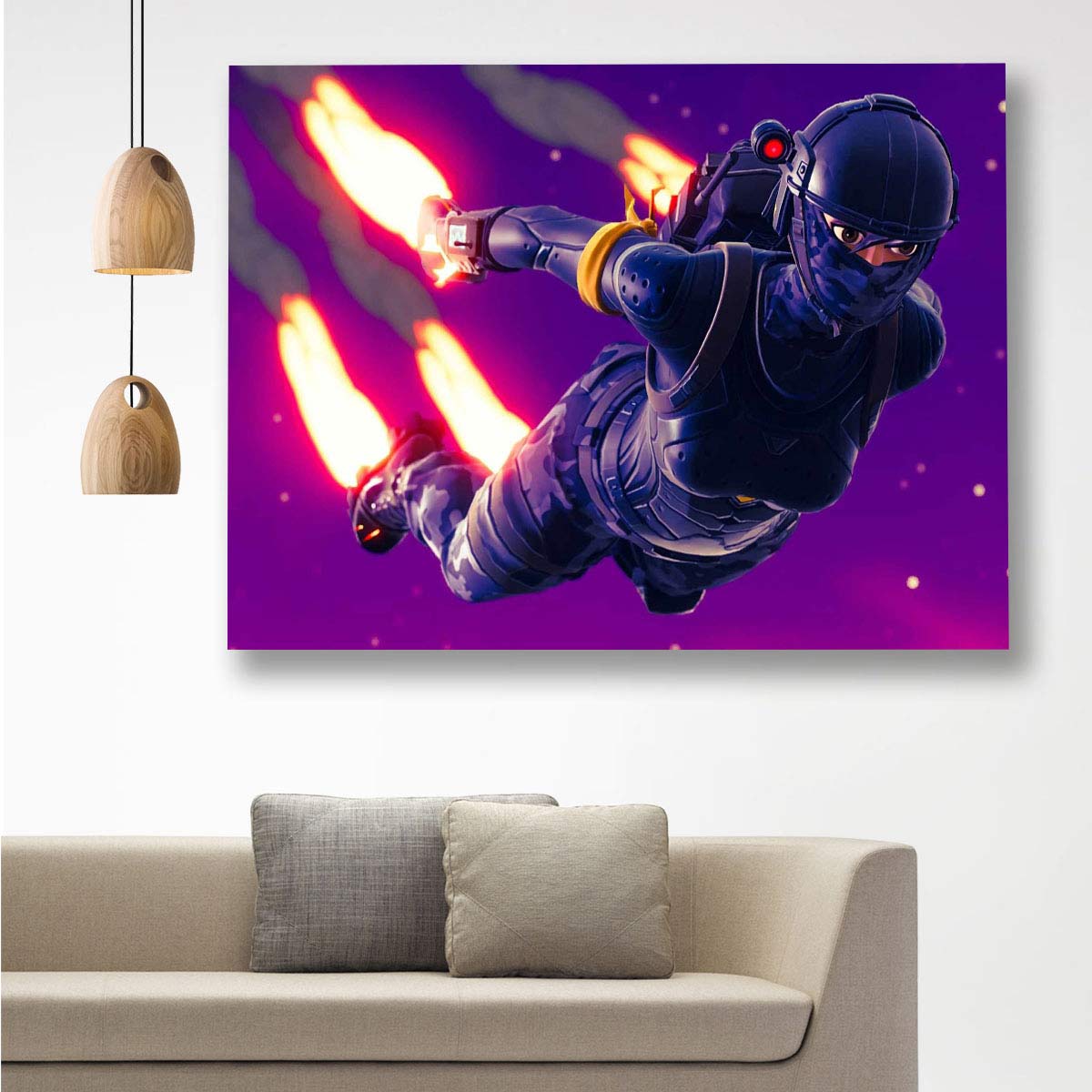 تابلو شاسی گالری استاربوی طرح بازی Fortnite کد 1