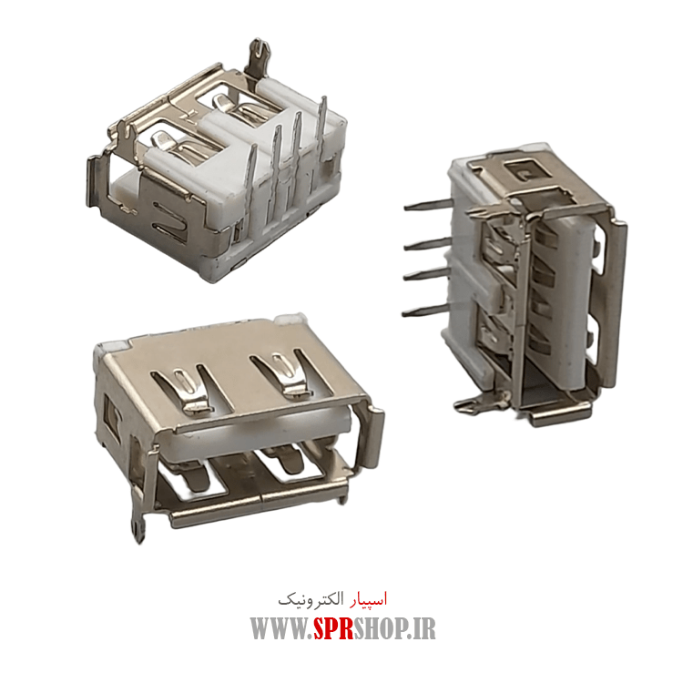 مادگي USB بدنه کوتاه (102)