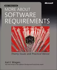 خرید و دانلود نسخه کامل کتاب More about Software Requirements: Thorny Issues and Practical Advice