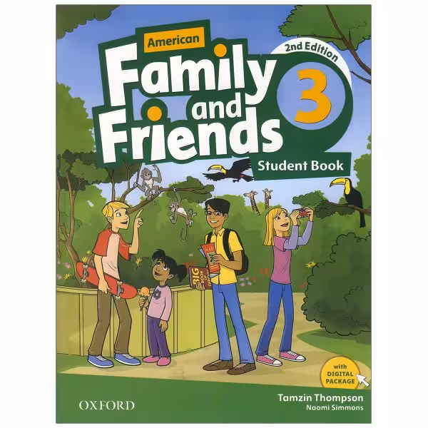کتاب American Family and Friends 3 اثر Tenny Quintana انتشارات زبان مهر