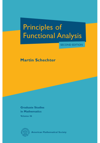 خرید و دانلود نسخه کامل کتاب Principles of functional analysis