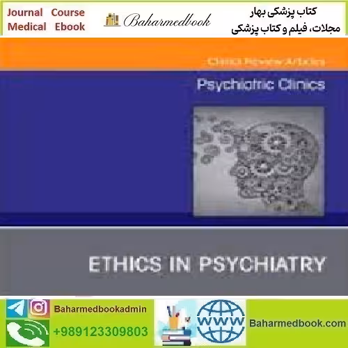 Psychiatric Clinics of North America Volume 44 Issue 1 to 4 2021