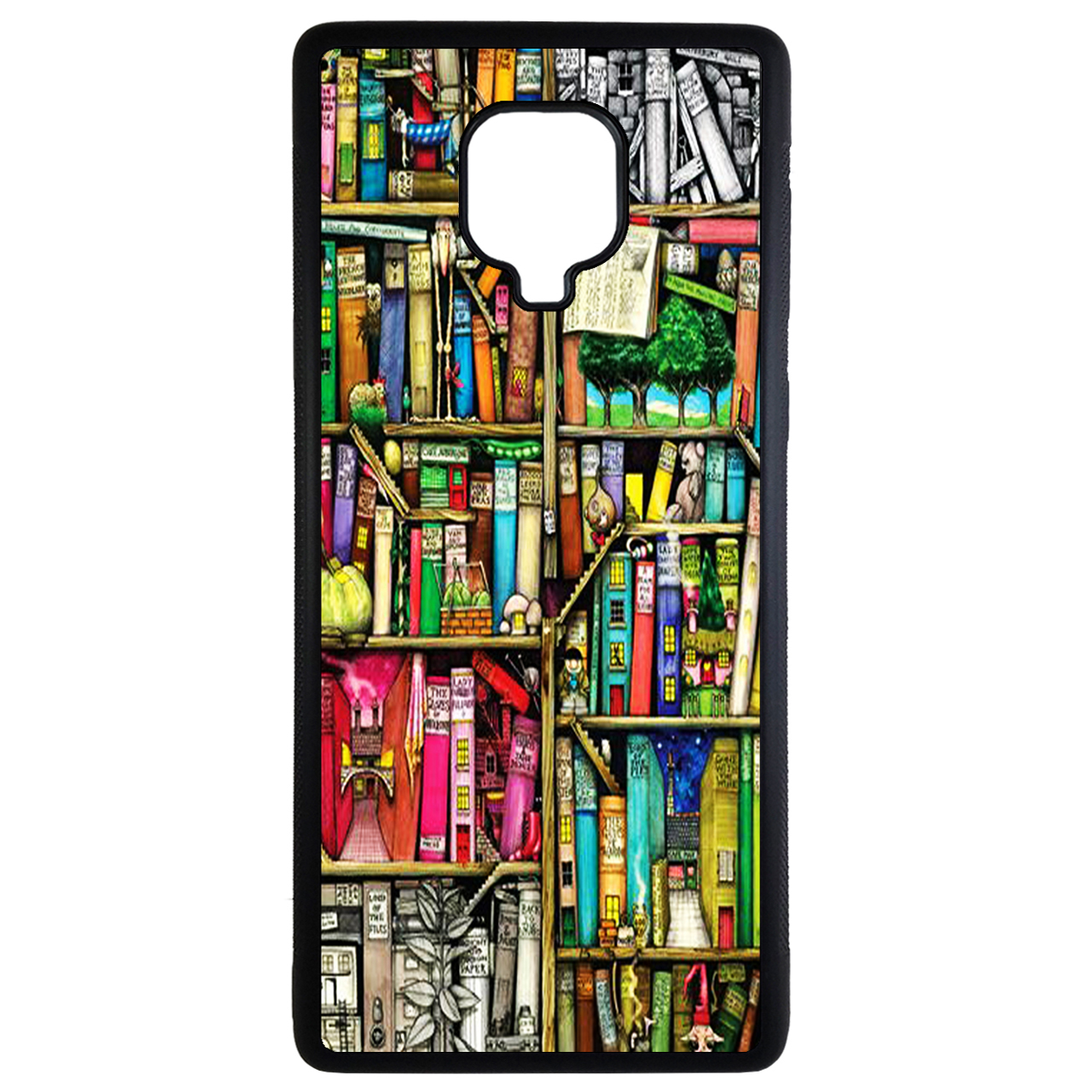 کاور طرح کتابخانه کد 1146 مناسب برای گوشی موبایل شیائومی redmi note 9 pro/9s