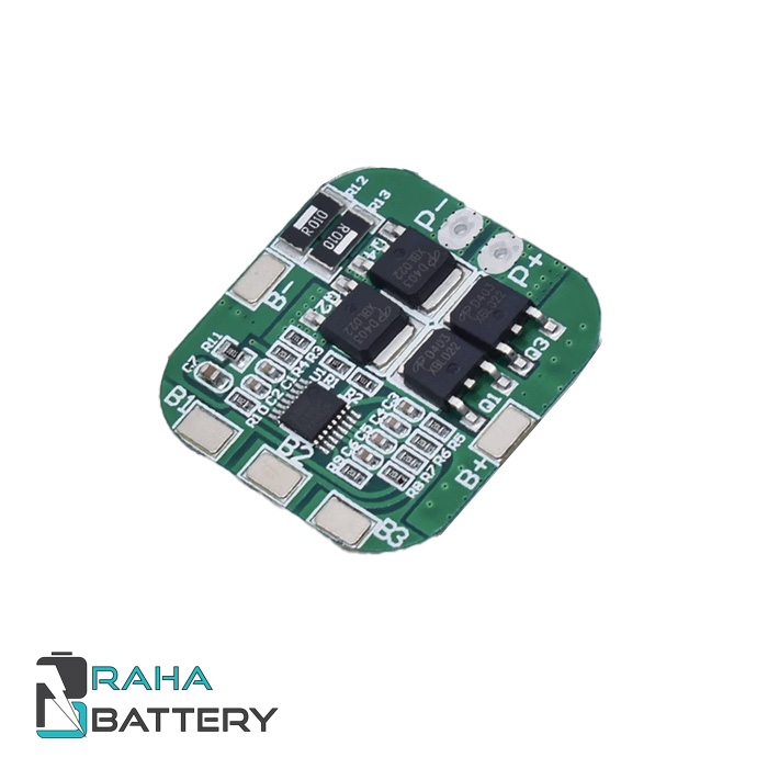 برد محافظ BMS PCM باتری لیتیوم (Li-ion) 4 سل 20A آمپر V2 37V