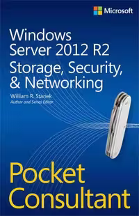 خرید و دانلود نسخه کامل کتاب Windows Server 2012 R2 Pocket Consultant Storage, Security, &amp; Networking