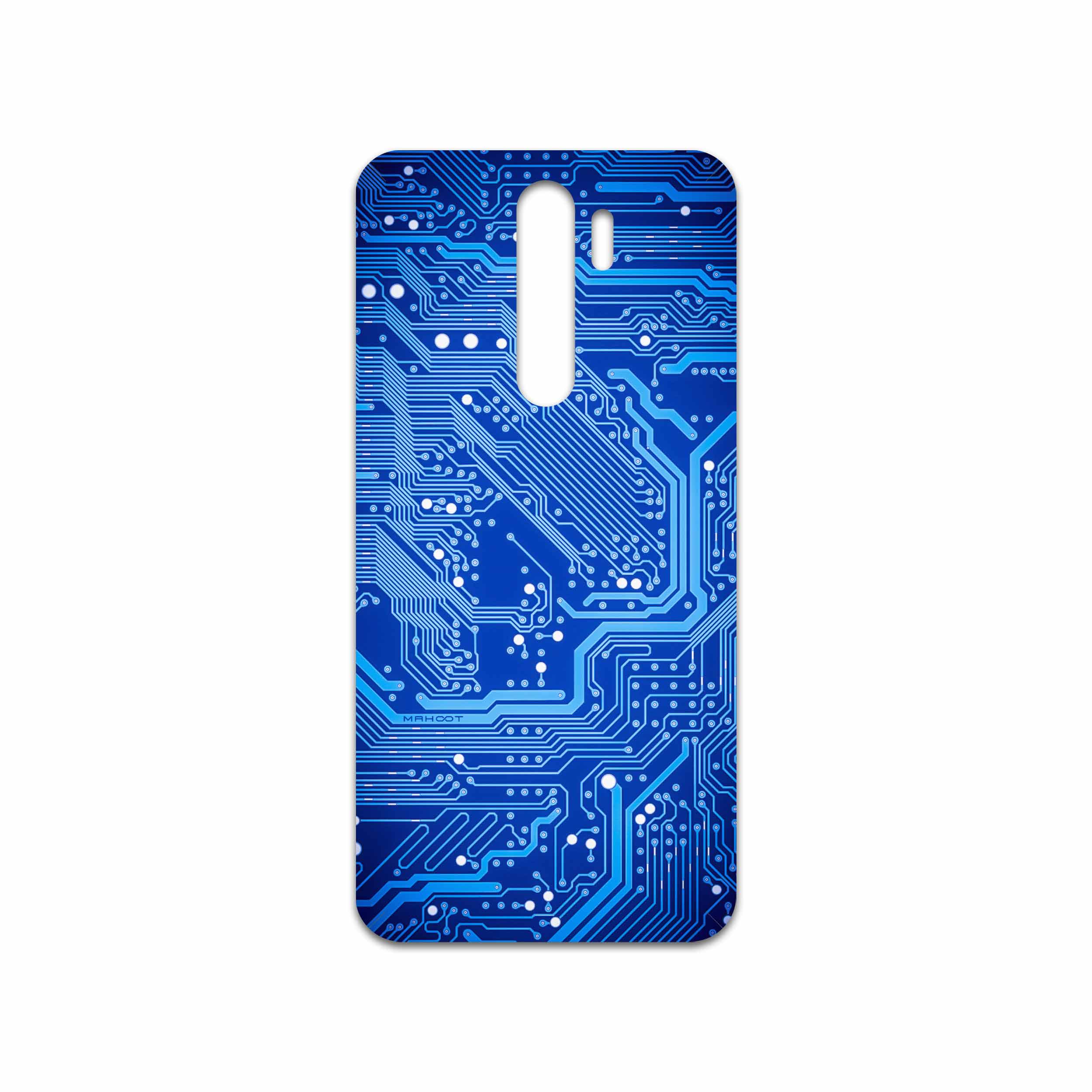 برچسب پوششی ماهوت مدل Blue Printed Circuit Board مناسب برای گوشی موبایل شیائومی Redmi Note 8 Pro