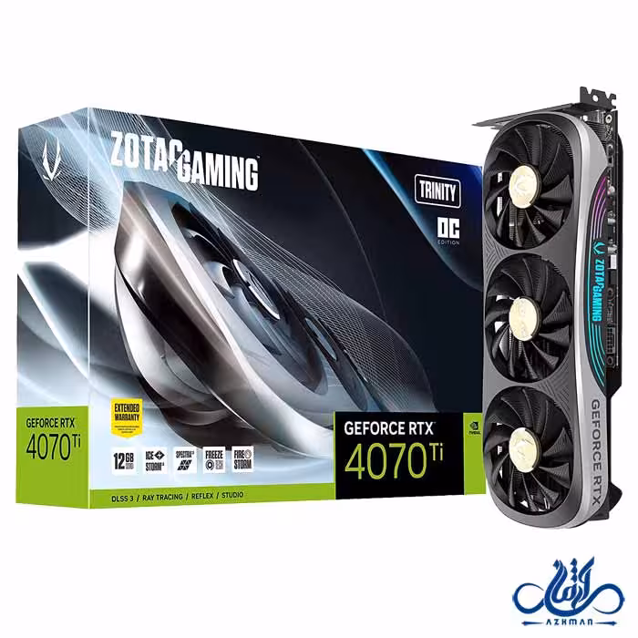 کارت گرافیک زوتک GAMING GeForce RTX 4070 Ti Trinity OC 12GB