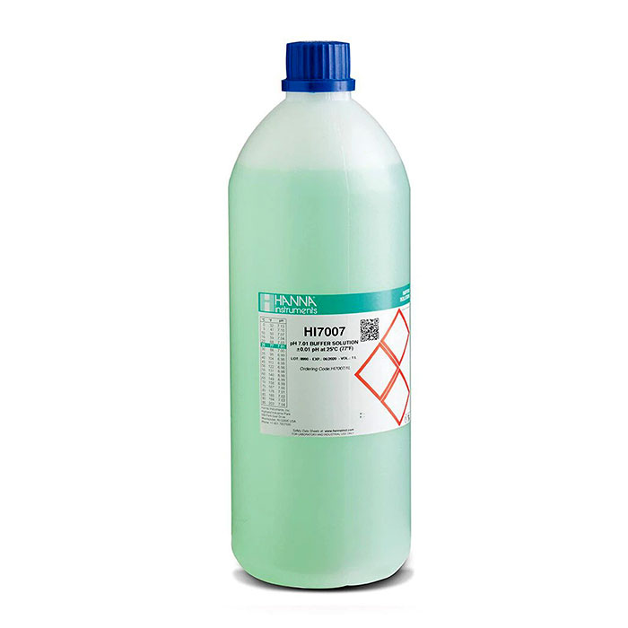 محلول ( 1L ) pH 701 هانا HANNA HI7007/1L