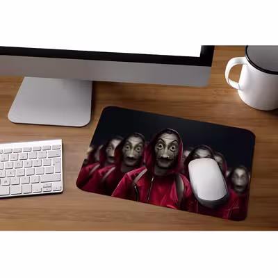 ماوس پد طرح مانی هیست - Money Heist مدل mpb97