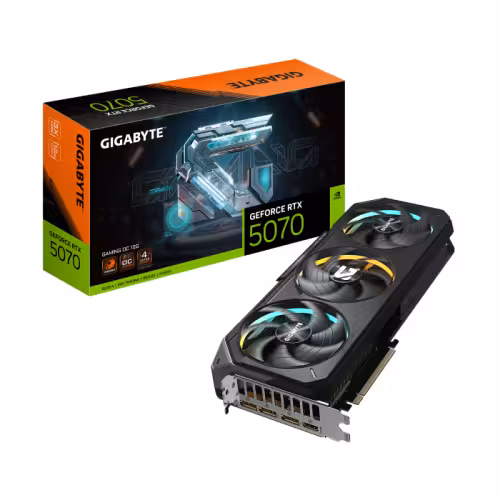 کارت گرافیک گیگابایت مدل GeForce RTX™ 5070 GAMING OC 12G (آکبند-گارانتی اصلی)