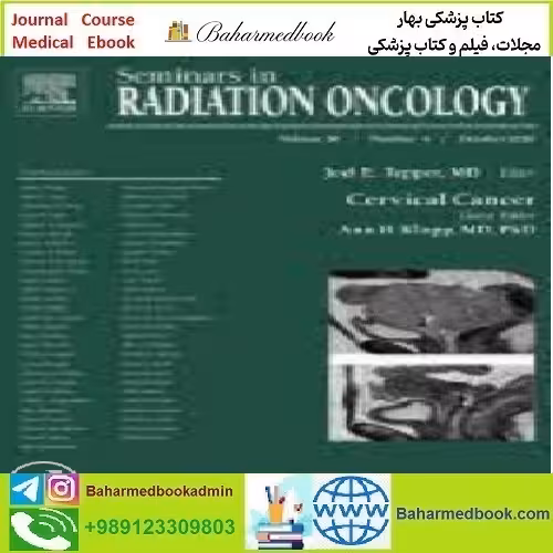 Seminars in Radiation Oncology Volume 30 Issue 1 to 4 2020 T