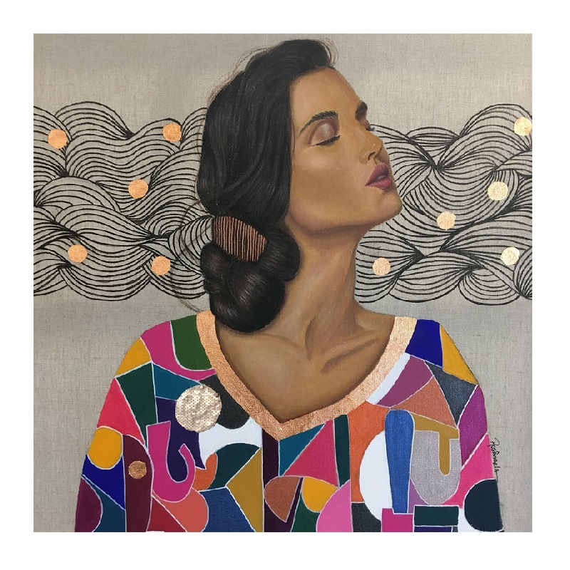 تابلو شاسی طرح زن کد 009