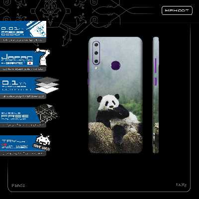 برچسب پوششی ماهوت مدل Panda-FullSkin مناسب برای گوشی موبایل هوآوی Y6p