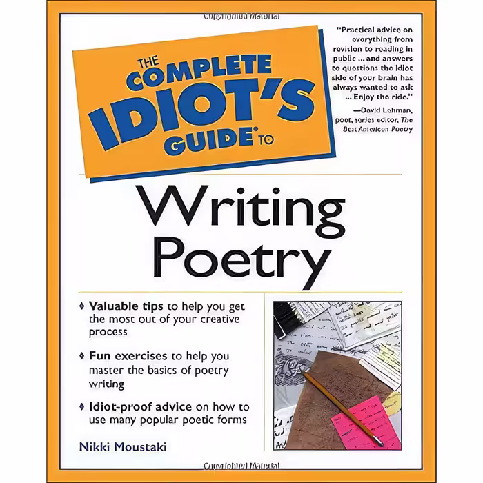 کتاب Complete Idiots Guide to Writing Poetry اثر Nikki Moustaki انتشارات ALPHA