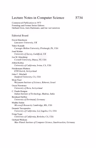 خرید و دانلود نسخه کامل کتاب Mathematical Foundations of Computer Science 2009: 34th International Symposium, MFCS 2009, Novy Smokovec, High Tatras, Slovakia, August 24-28, 2009. Proceedings