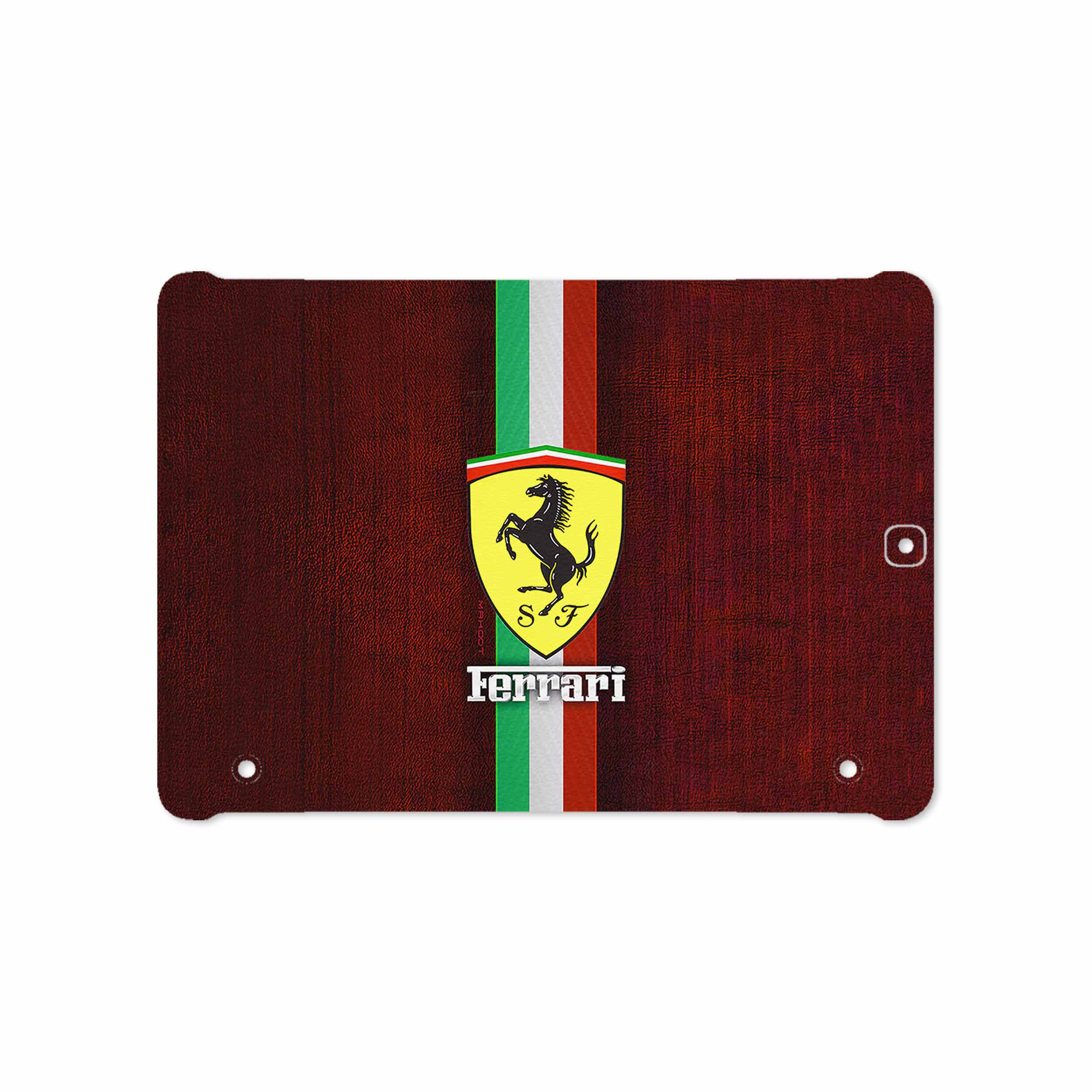 برچسب پوششی ماهوت مدل Ferrari مناسب برای تبلت سامسونگ Galaxy Tab S2 9.7 2015 T810