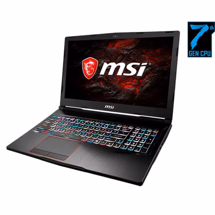 لپتاپ ام اس آی GE63 7RC Raider گرافیک Core i7 رم 16GB حافظه 1TB 256GB SSD گرافیک 4GB