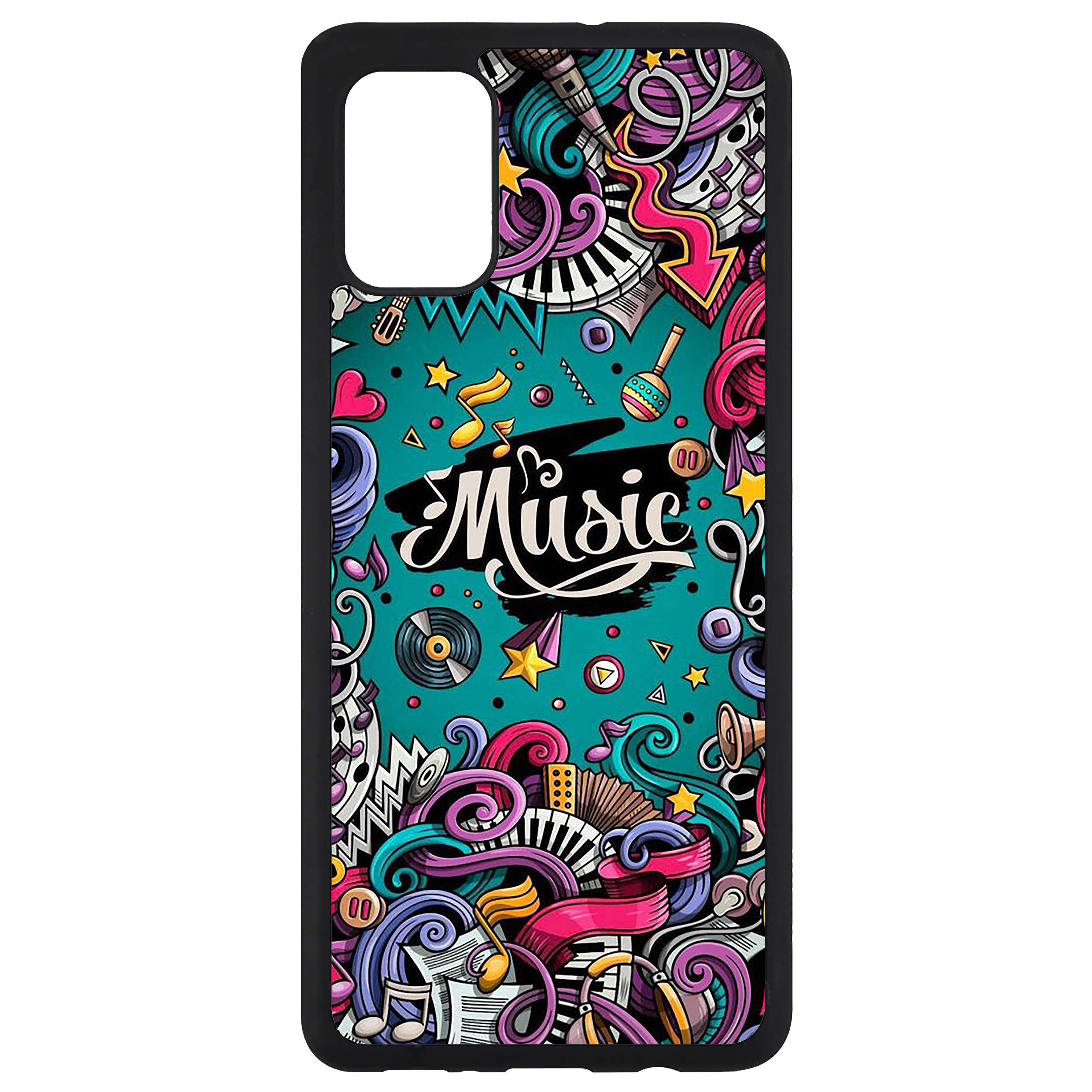 کاور طرح Music مدل CHL50025 مناسب برای گوشی موبایل سامسونگ Galaxy A71